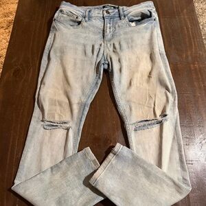 RSQ Light Blue Skinny Jeans 30x30